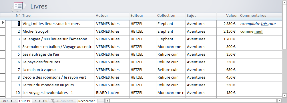 Tutoriel Access 2019 Gratuit: D. SAISIE - LE FORMULAIRE | Cours ...